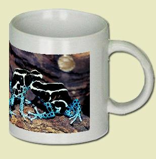 Dyeing Poison-Dart frog Coffee Mug