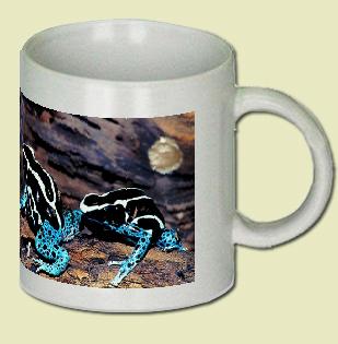 Dyeing Poison-Dart frog Coffee Mug