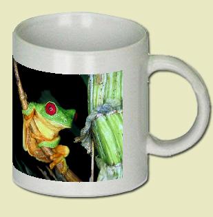 Red-eyed tree frog Coffee Mug