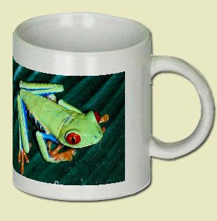 Red-eyed tree frog Coffee Mug