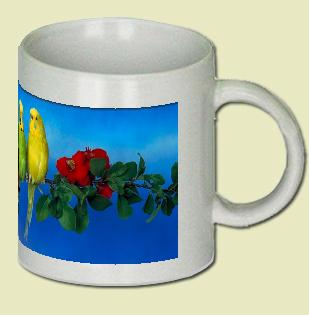 Budgerigar Coffee Mug