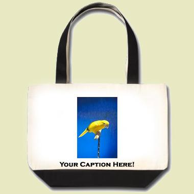 Golden conure Tote Bag